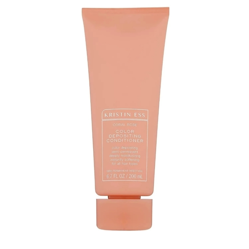 Kristin Ess Hair Color Depositing Conditioner Coral Rose